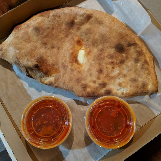 Small 10" Cheese Calzone.