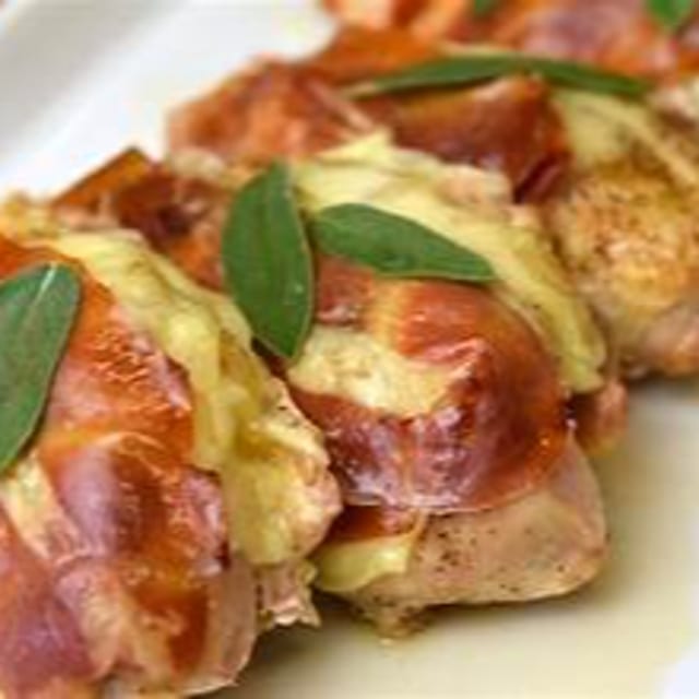 Chicken Saltimbocca.