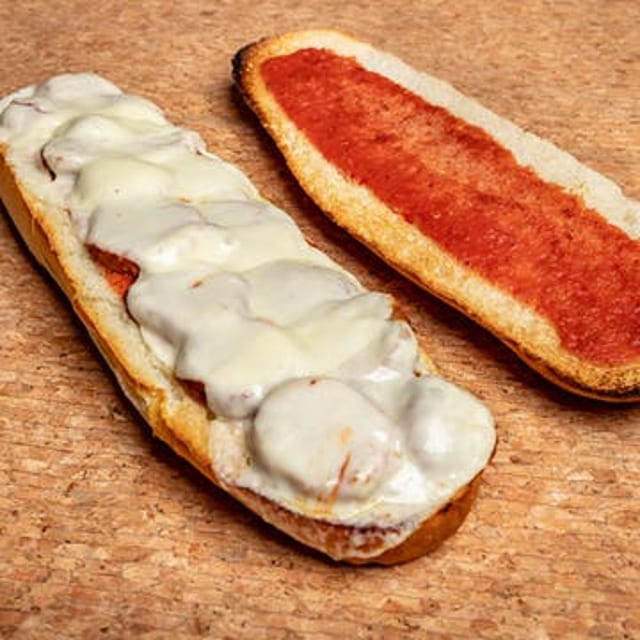 Meatball & Provolone Sub.